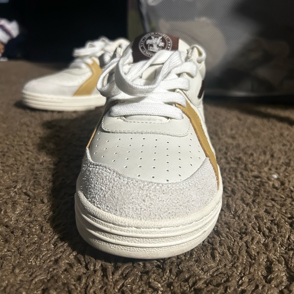 Palm Angels White and Yellow Sneakers - Picture 8 of 9